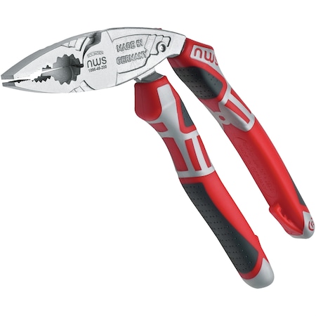 Nws Egro Combination Plier with 49 Finish Chrome Multi-Component 1096-49-200